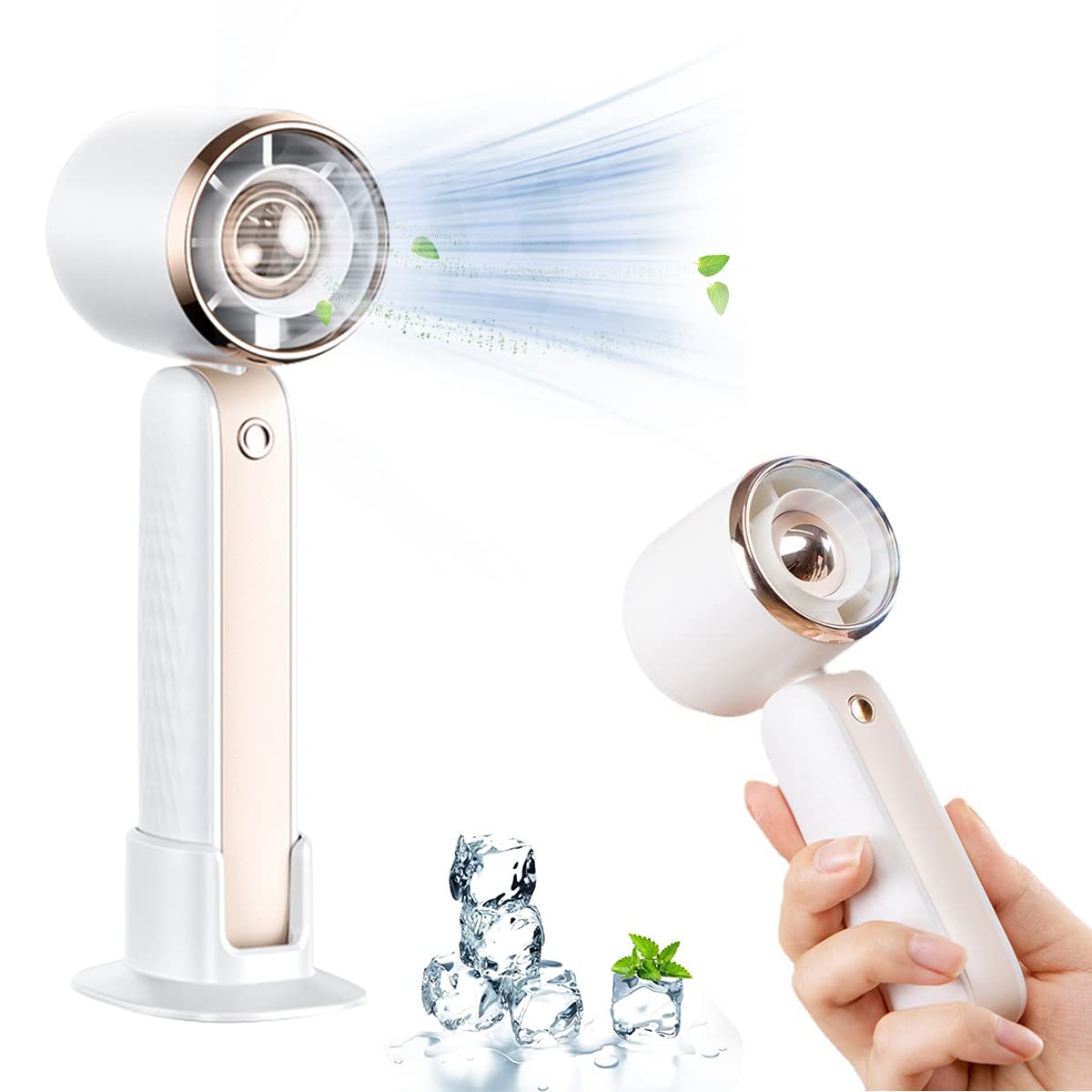 HASTHIP Mini Portable Fan, 3 Speed Personal Small Fan for Desk Fan with Base, Handheld Fan Pocket Fan Mini Fan Desktop Fan Cool Wind USB Fan Rechargeable Hand Fan for Women Makeup Indoor Outdoor Travel Office HASTHIP Mini Portable Fan, 3 Speed Personal Small Fan for Desk Fan with Base, Handheld Fan Pocket Fan Mini Fan Desktop Fan Cool Wind USB Fan Rechargeable Hand Fan for Women Makeup Indoor Outdoor Travel Office